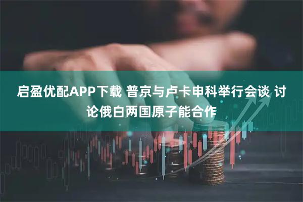 启盈优配APP下载 普京与卢卡申科举行会谈 讨论俄白两国原子能合作